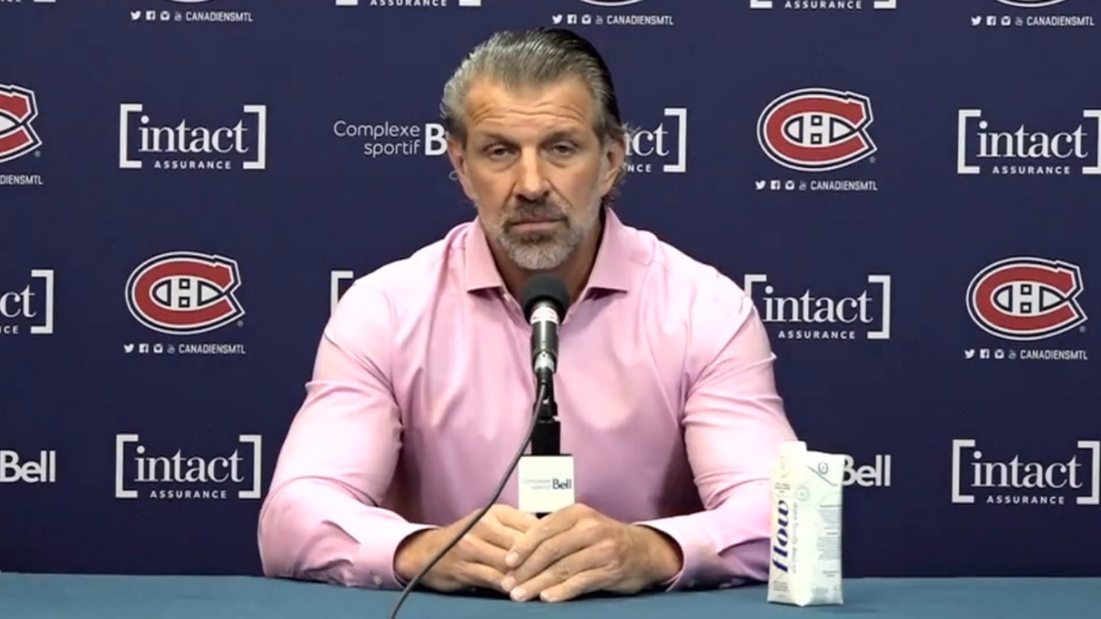 Marc Bergevin responds to questions about tanking the season.