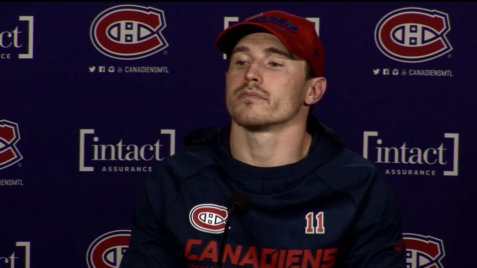 Tragedy strikes Canadiens’ Brendan Gallagher