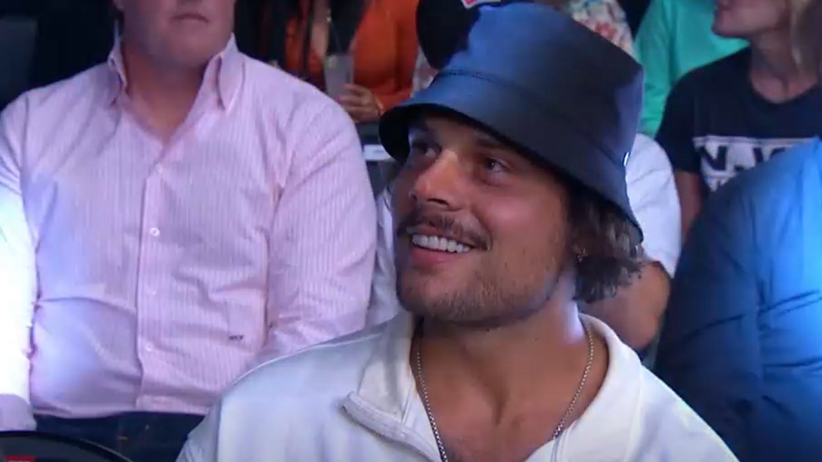 Auston Matthews spotted alongside 2 NHL stars at the UFC.