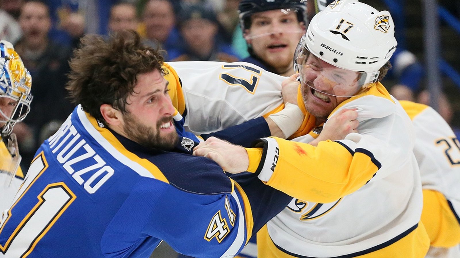 NHL enforcer Robert Bortuzzo signs a one year deal.