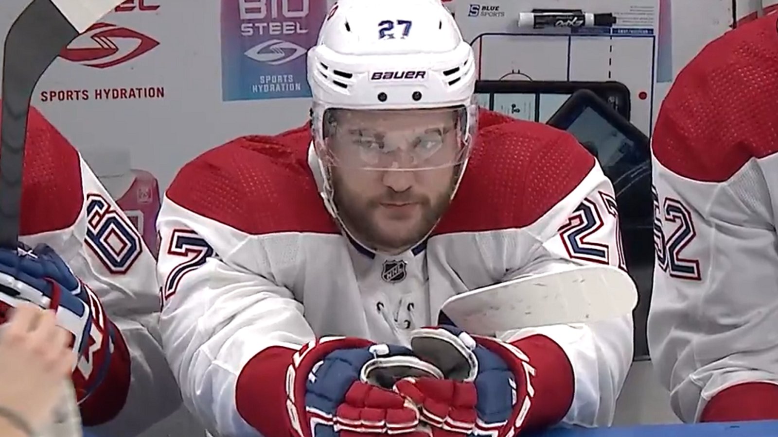 Martin St. Louis makes a public example of Jonathan Drouin.