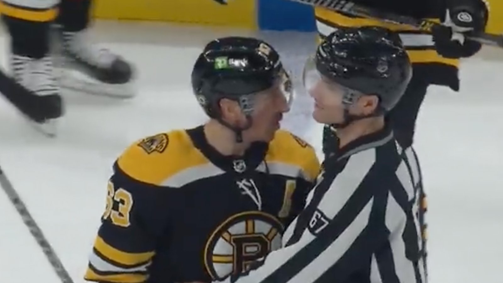 John Tavares reveals what happened with Brad Marchand last night