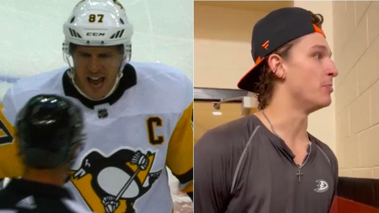 Trevor Zegras gets called out in brutal fashion by Coyotes’ Antoine Roussel!