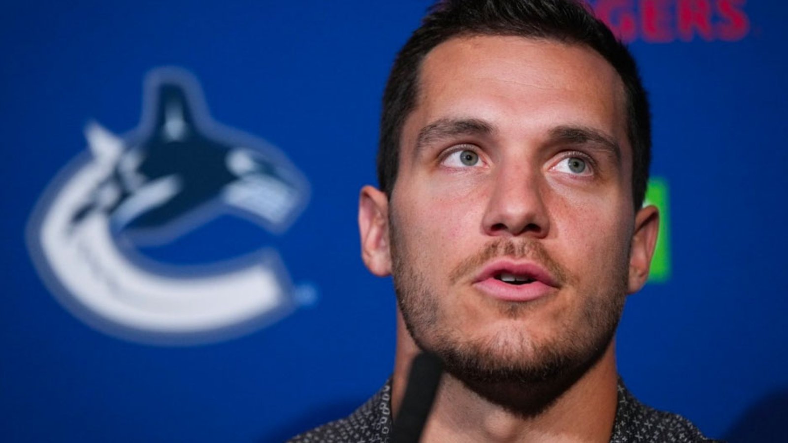 Bo Horvat releases a statement concerning trade reports