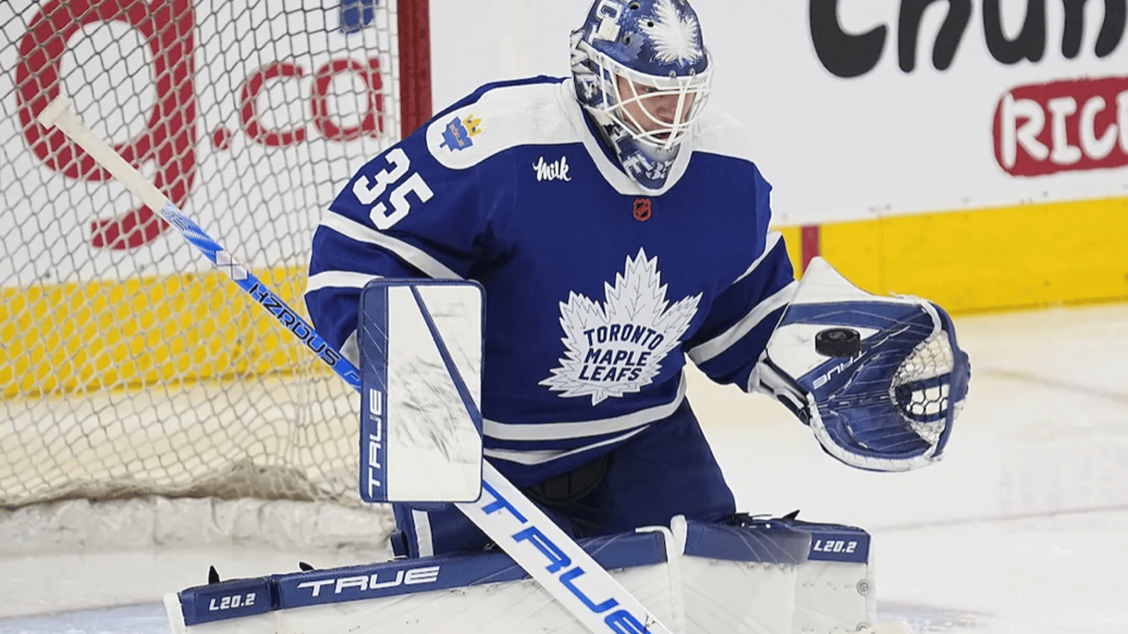 Ilya Samsonov honors Leafs legend with jaw-dropping mask 