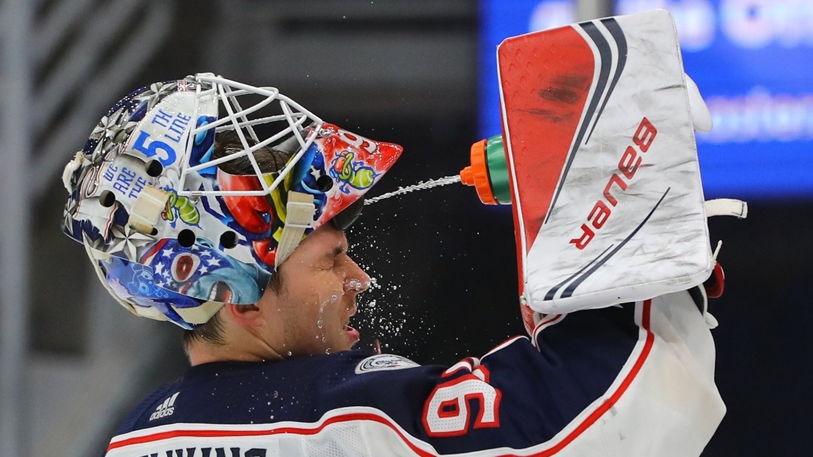 Merzlikins details PTSD-like symptoms in wake of teammate's death.
