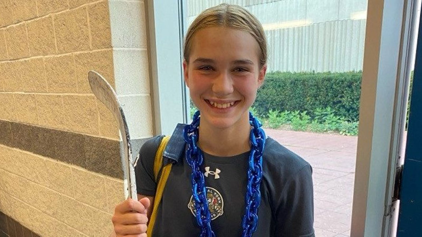 Granddaughter of 90s Leafs coach is dominating her league!