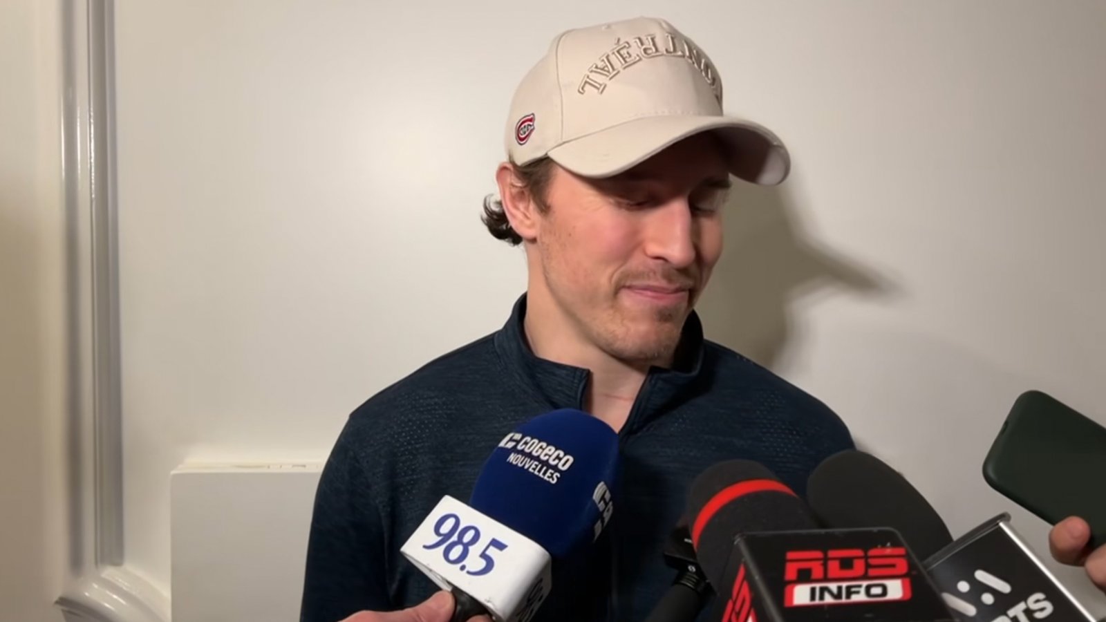 Brendan Gallagher addresses media hours after posting on family tragedy