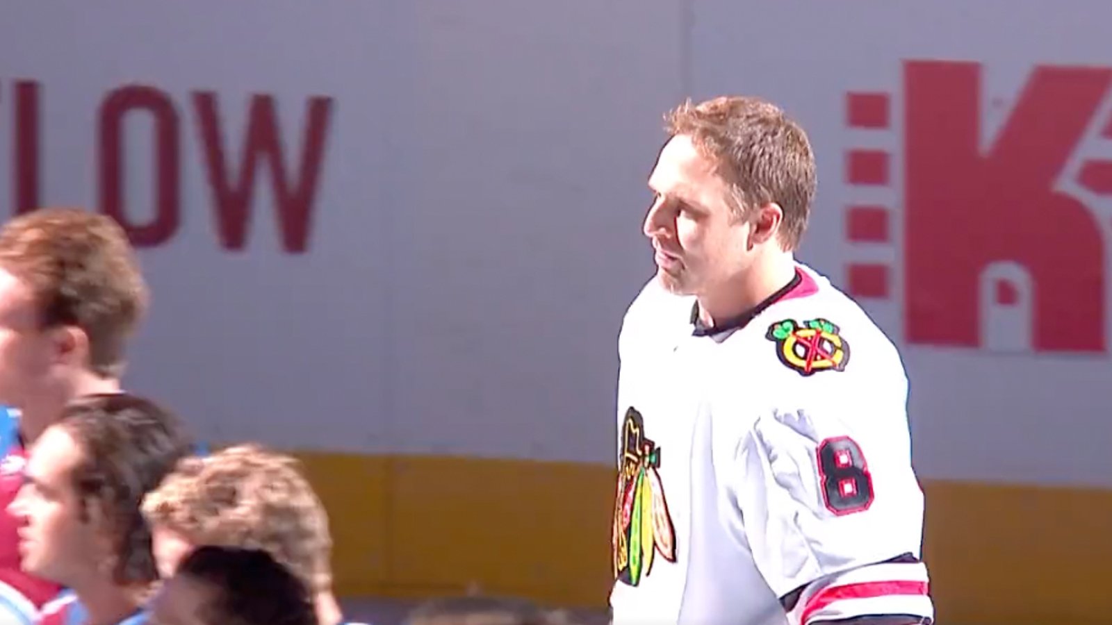 Avalanche pull ultimate classy move towards Jack Jonhson right before facing him on opening night 