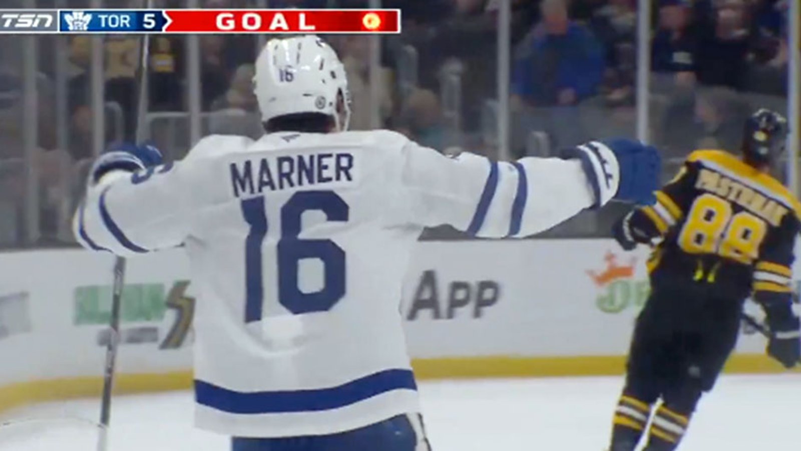 Marner with OT magic at TD Garden again!