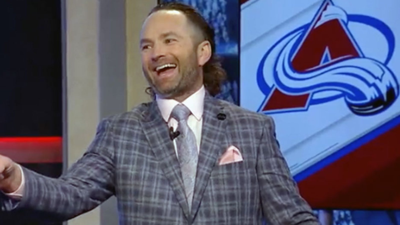 Avs analyst Mark Rycroft swears on air and then can't control himself