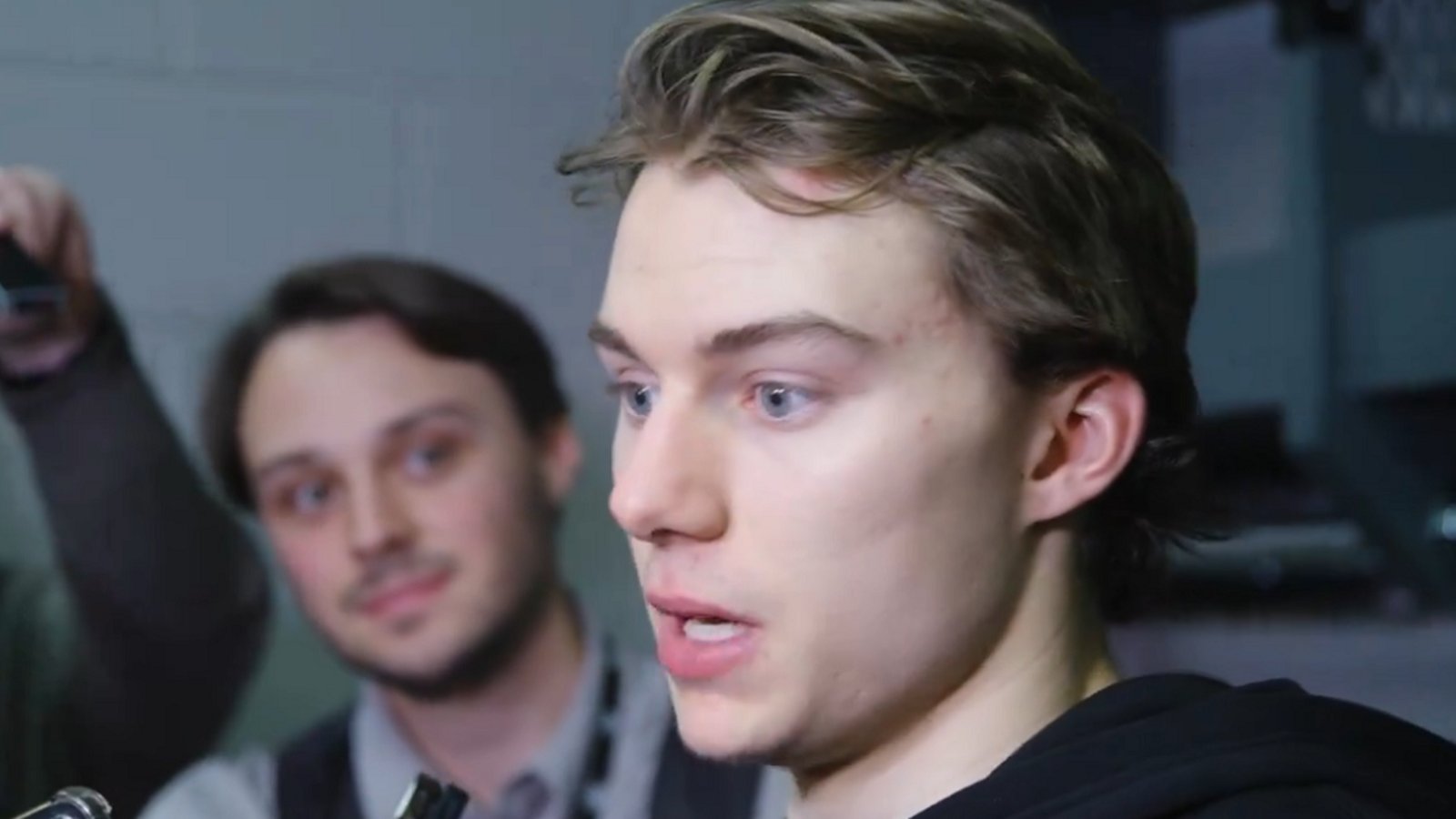 Connor Bedard responds to being booed in Montreal.