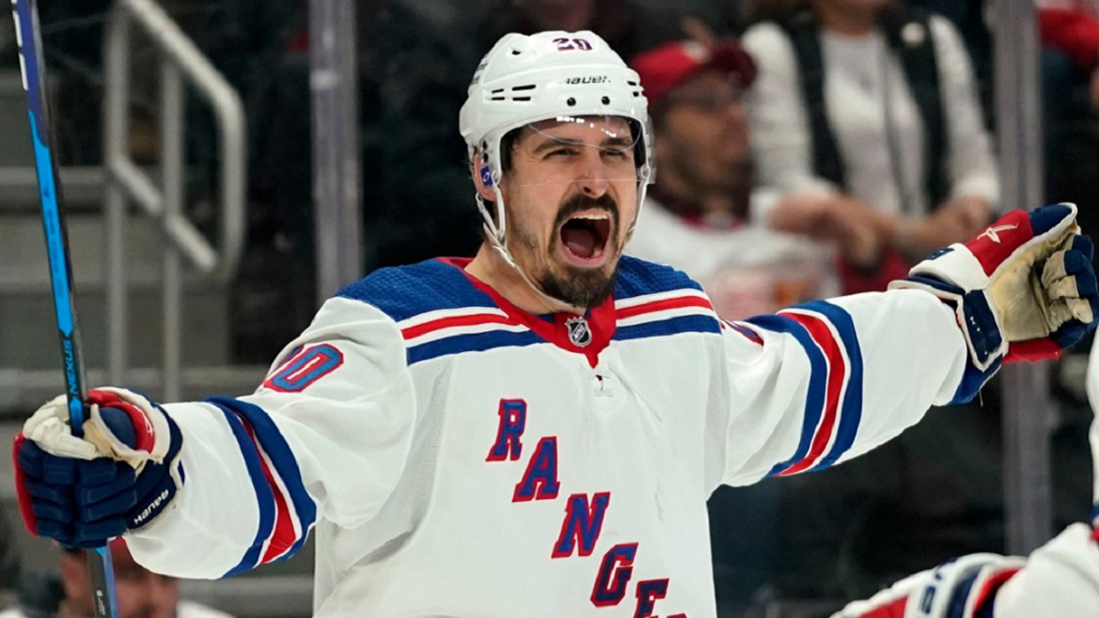 Chris Kreider mocks Habs head coach Martin St. Louis.