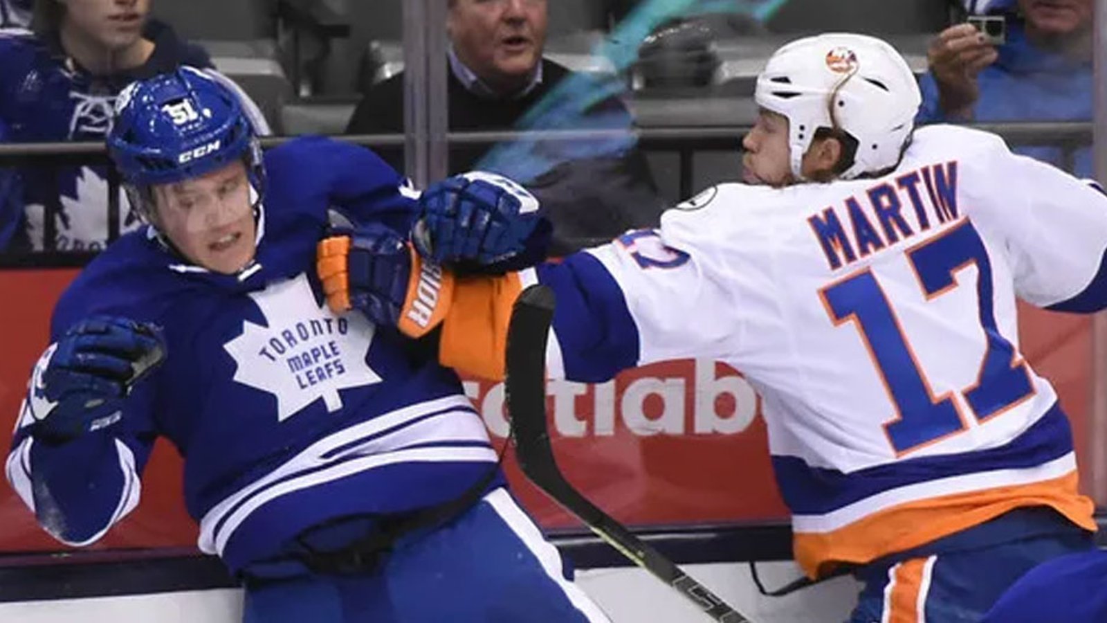 Matt Martin returns to old team on a tryout (PTO) contract