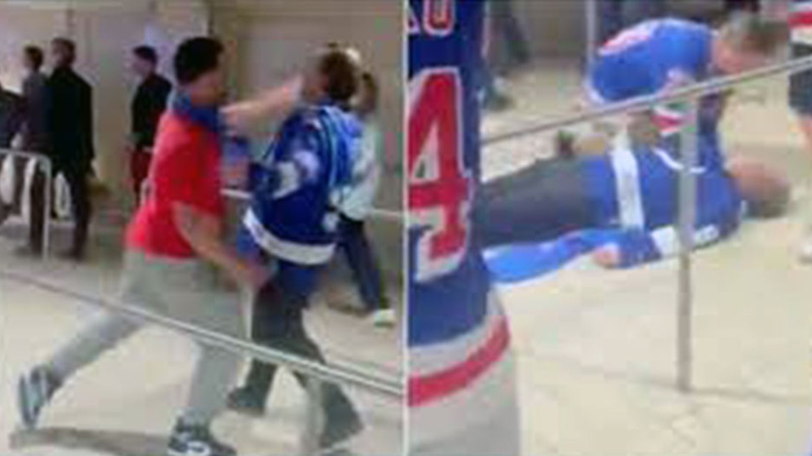 Rangers fan sentenced after sucker punching Lightning fan