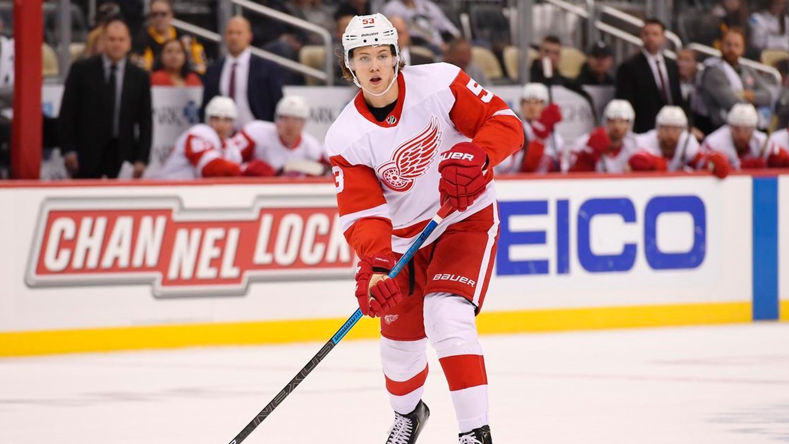 Moritz Seider's first NHL goal wins it in overtime.