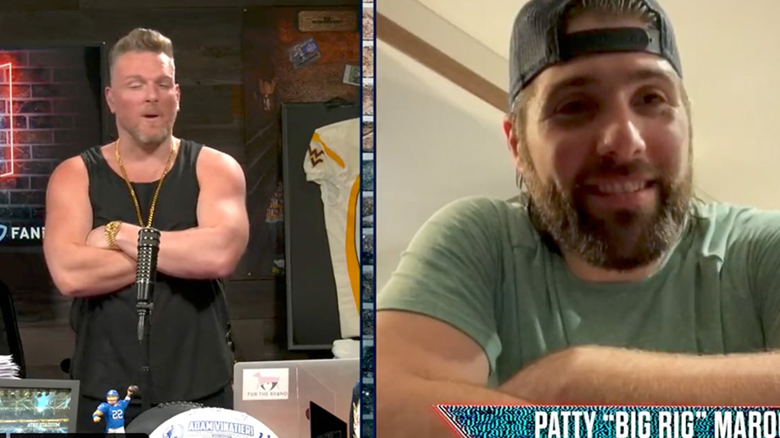 Lightning F Pat Maroon chirps ESPN while also revealing feelings on Brad Marchand! 