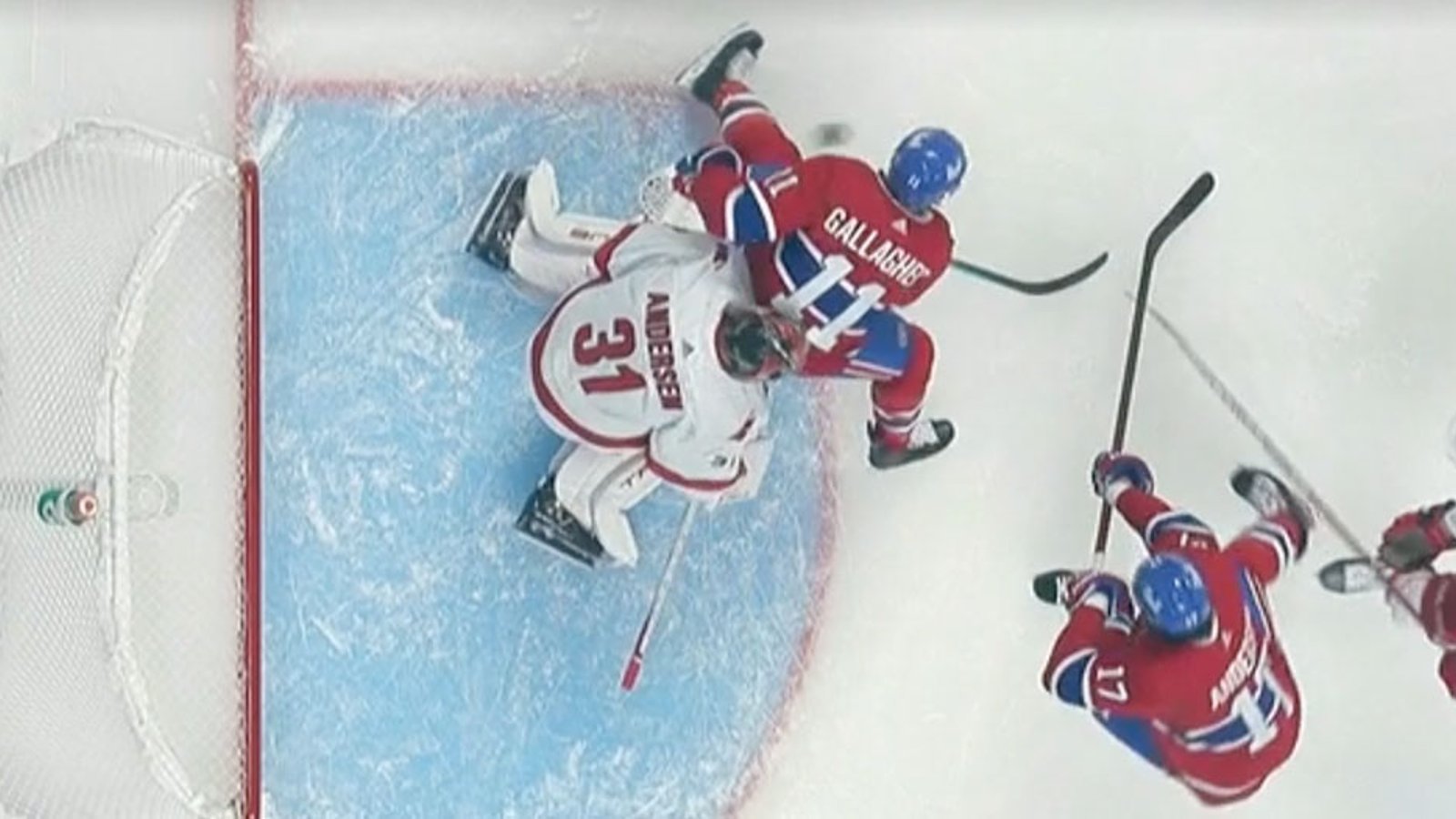 Habs get robbed of a sure goal after a brutal call