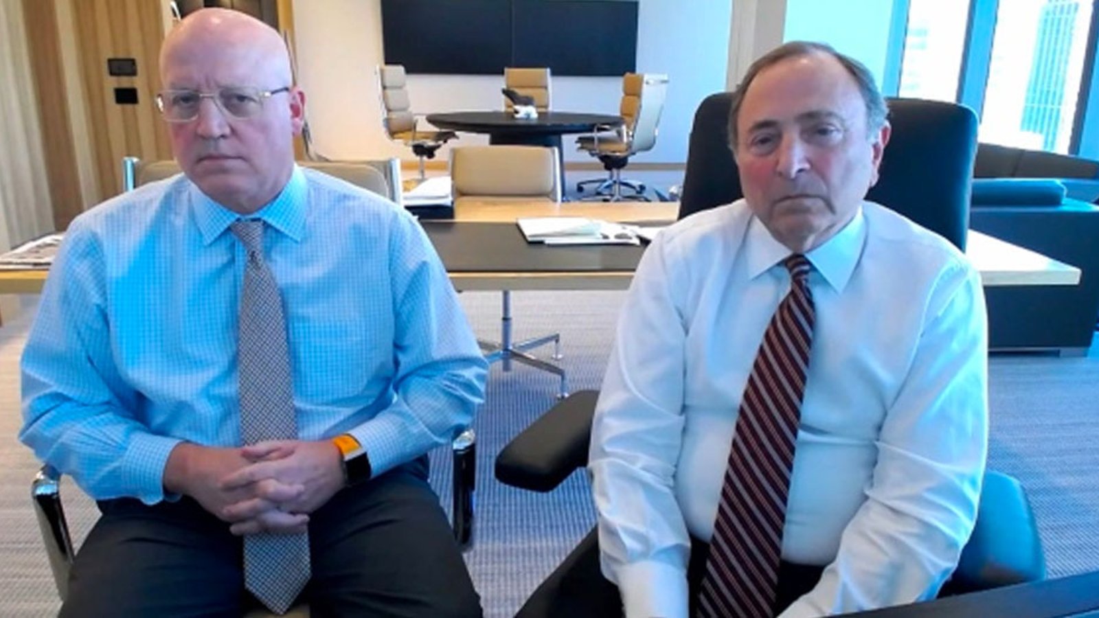 Bettman caught in an outright lie during press conference