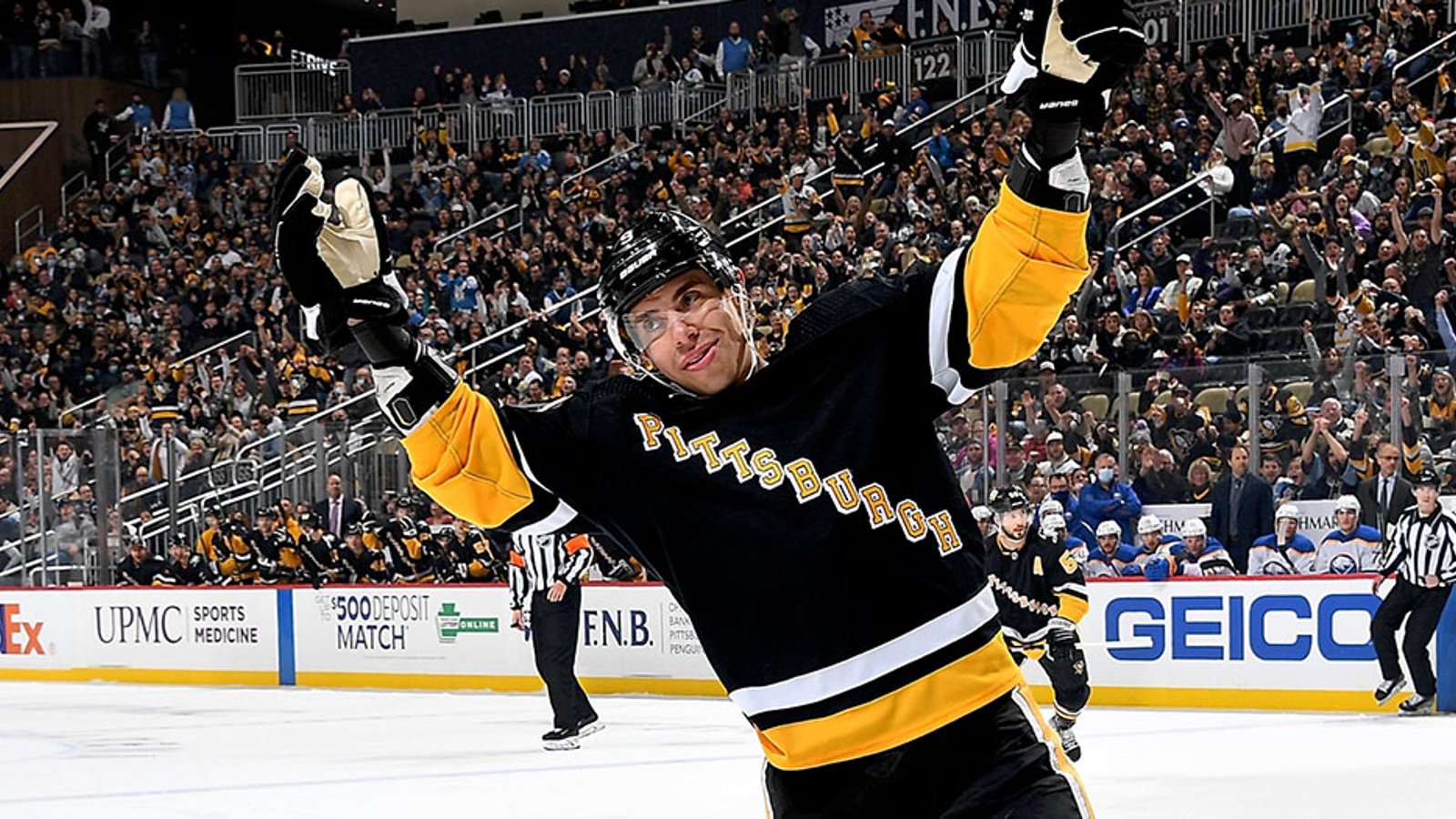 Another Penguins forward appears on his way out of town 