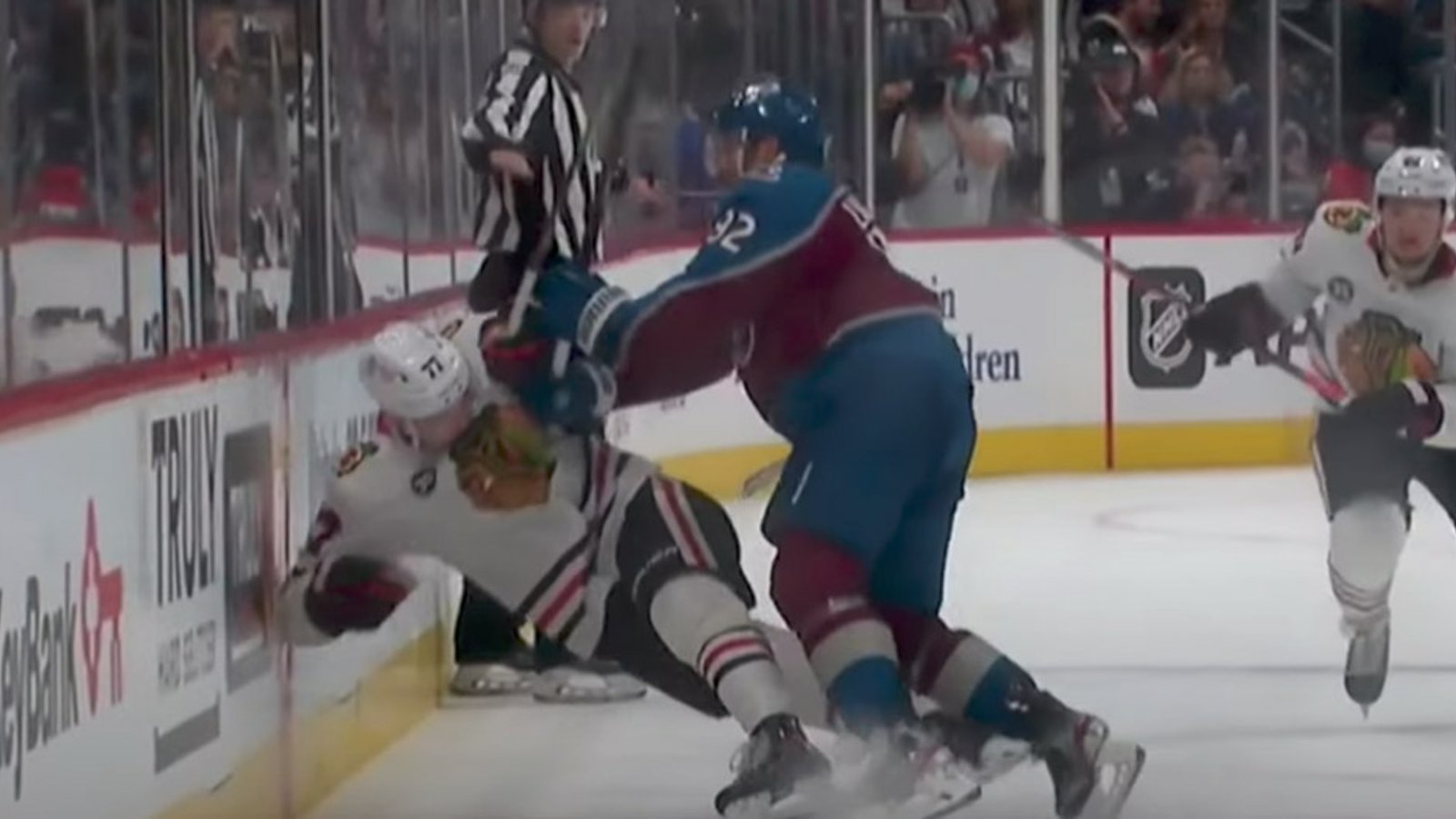 NHL could punish Gabe Landeskog for dirty hit on Chicago's Kirby Dach 