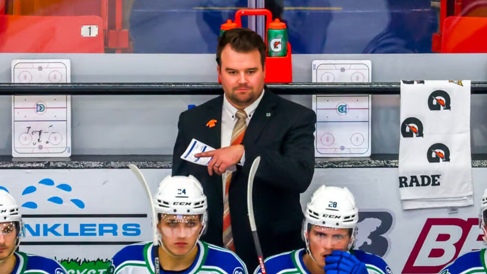 WHL coach suspended indefinitely after attacking his own player at practice!
