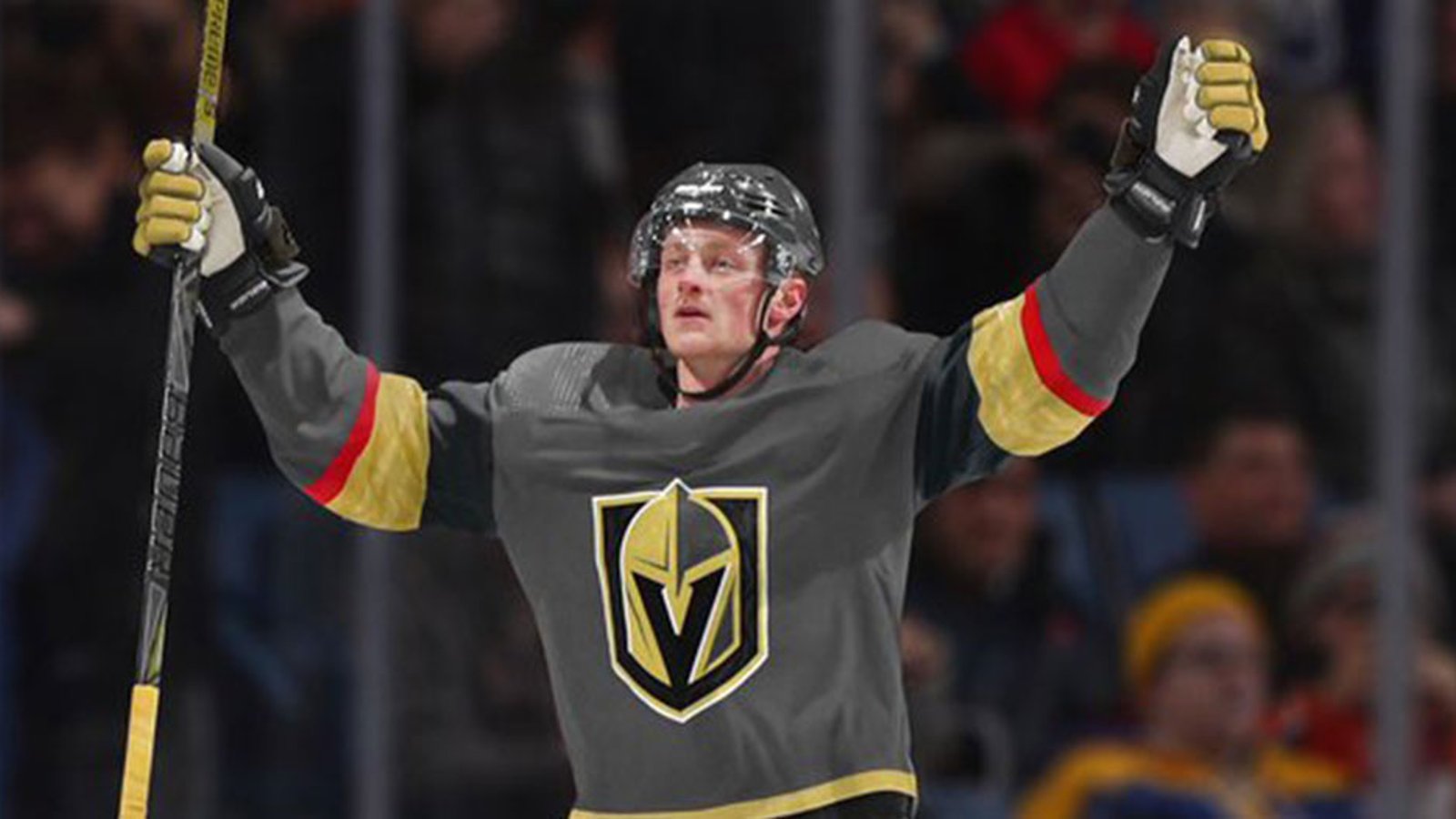 Jack Eichel makes his first public statement as a member of the Golden Knights