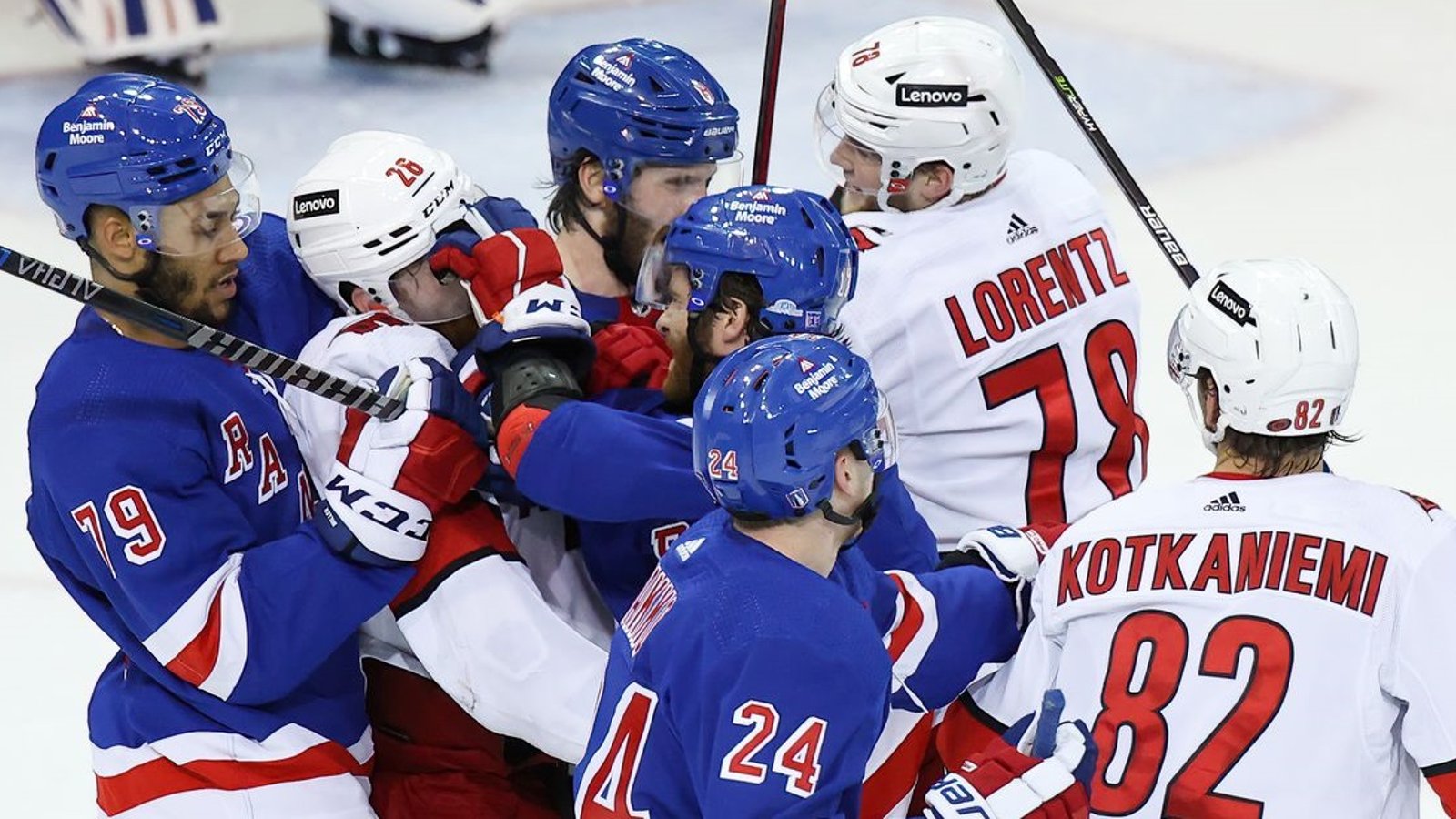 Hurricanes set an ugly NHL record in Game 6.