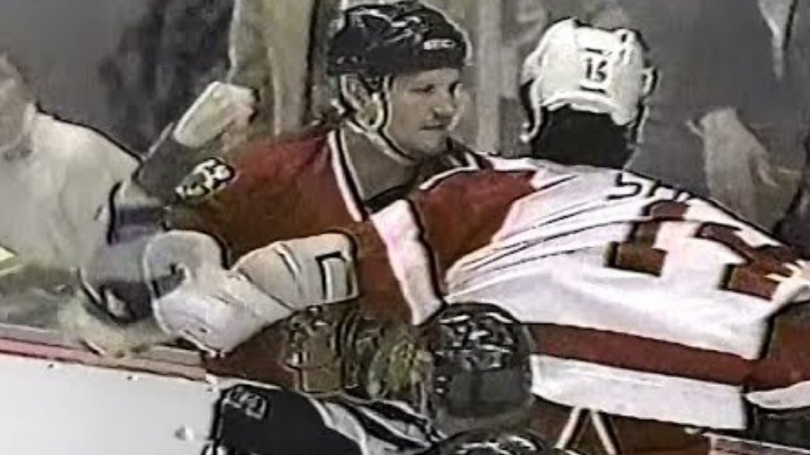 Throwback: Dec 12, 1996 Brendan Shanahan takes on Bob Probert.