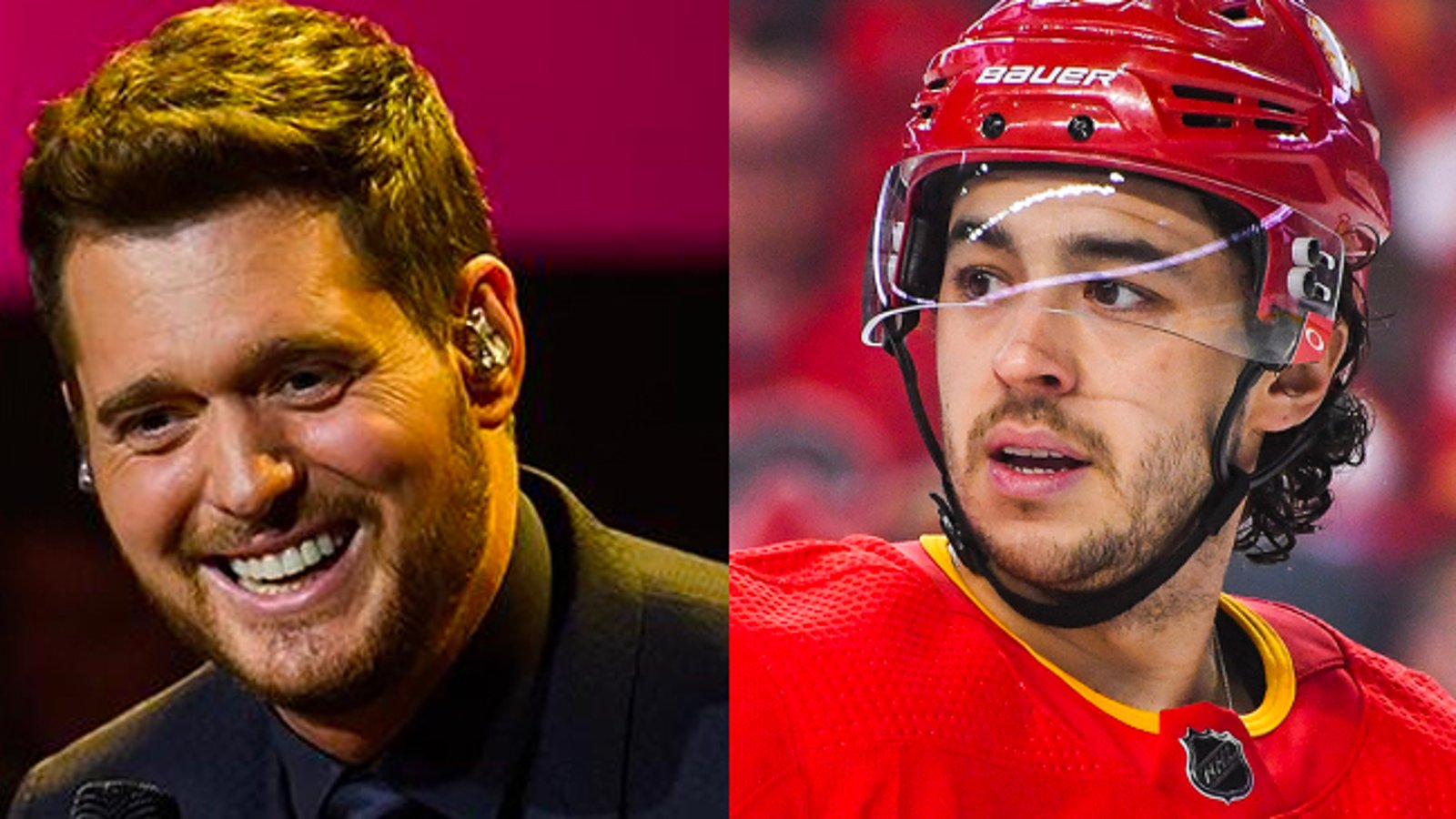 Pop icon Michael Bublé destroys Johnny Gaudreau at a concert in Calgary