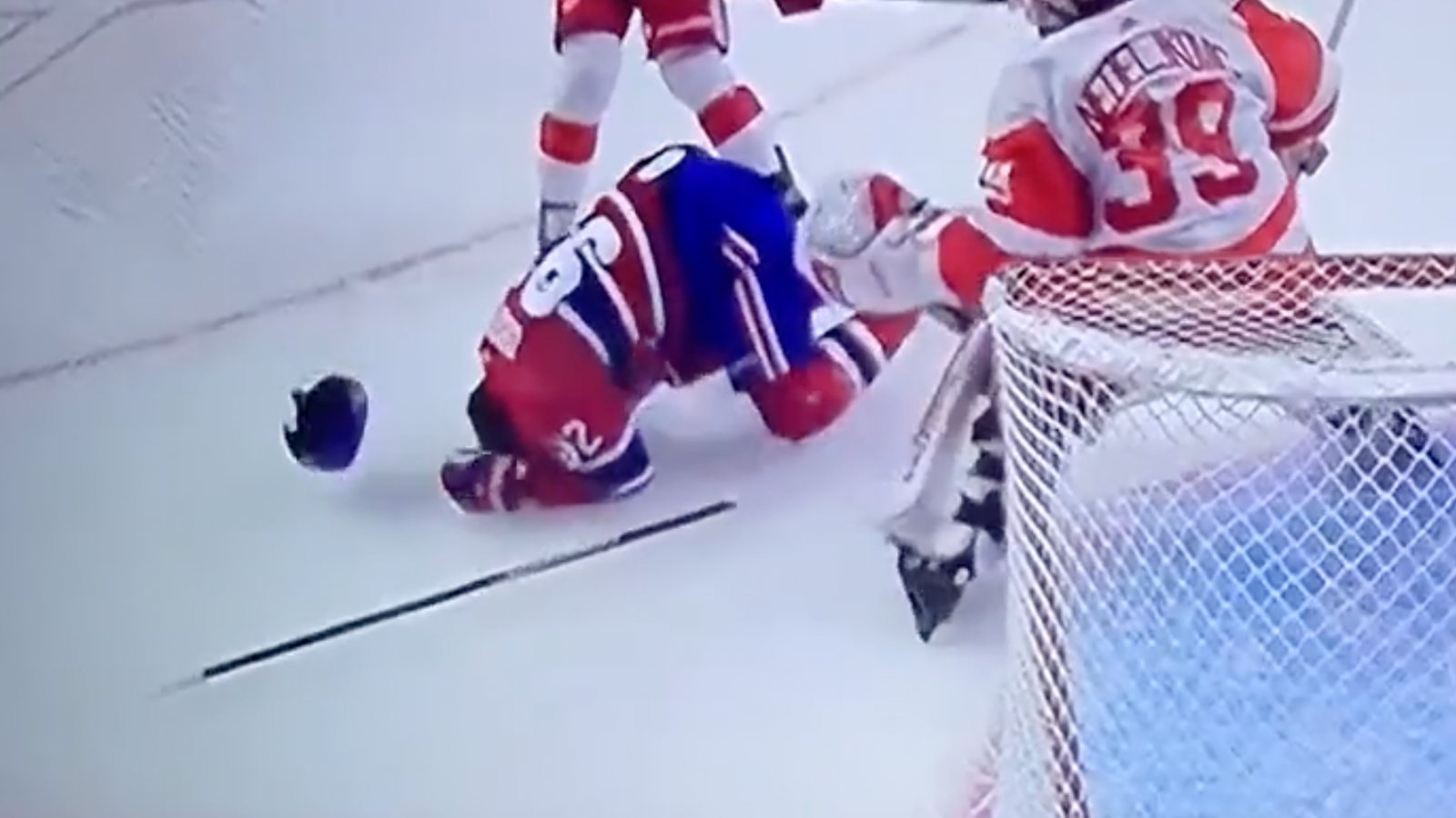 Jonathan Drouin taken to the hospital!