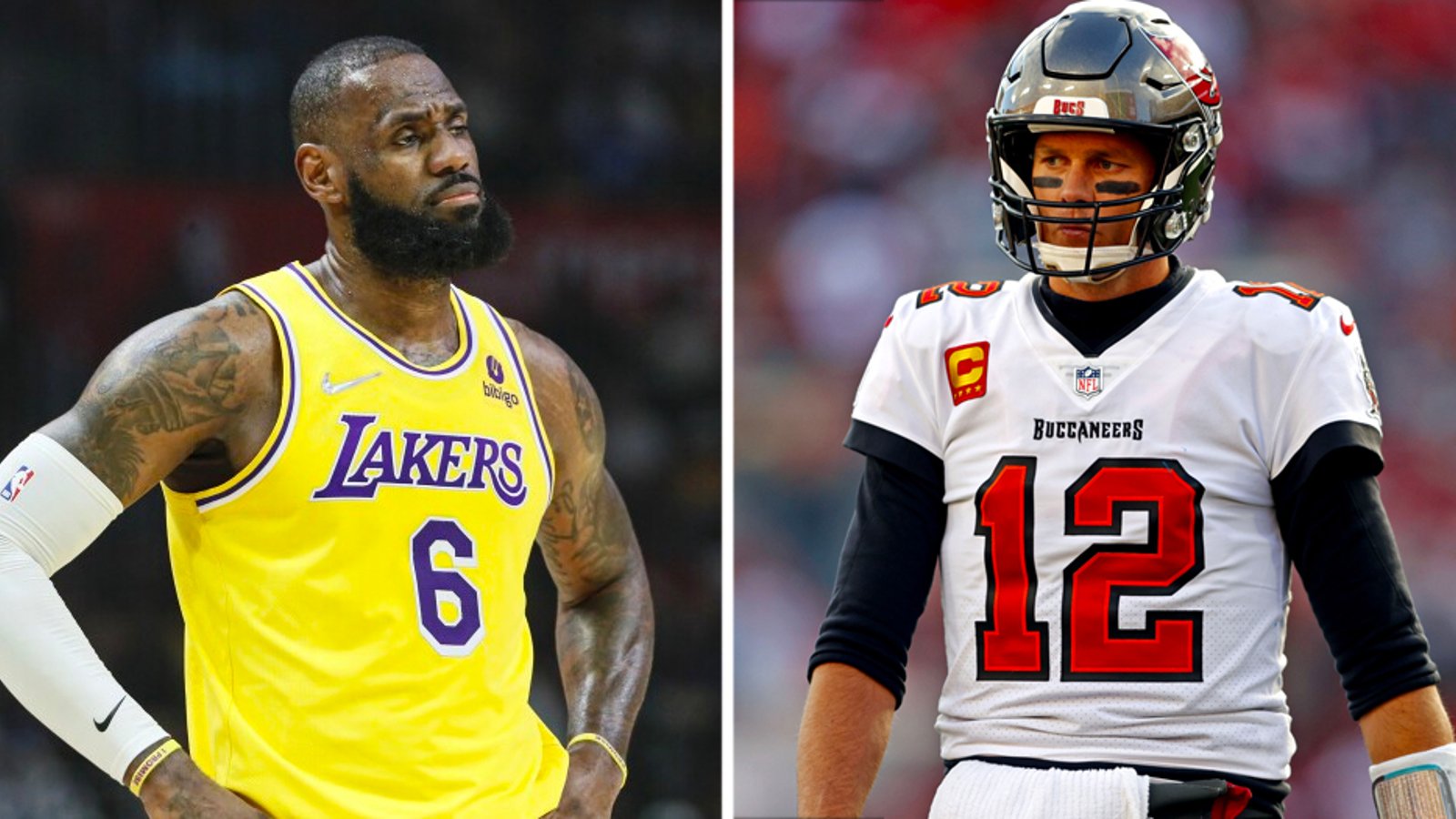 Tom Brady challenges LeBron James to a shootout, Roberto Luongo offers to play net