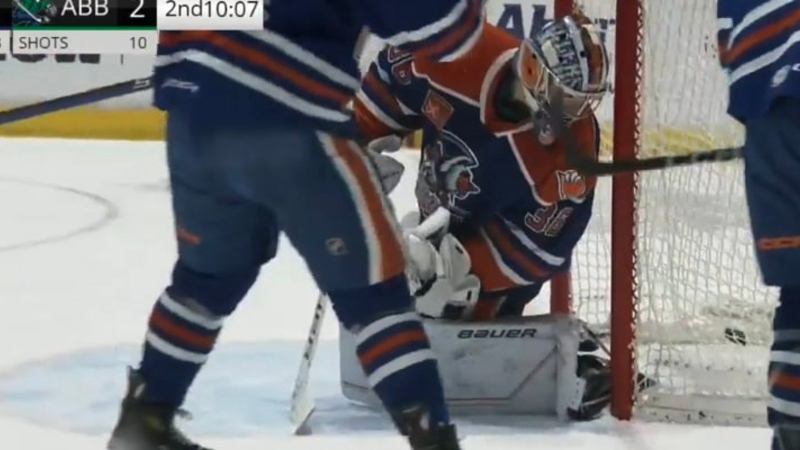 Jack Campbell breaks down in first AHL game