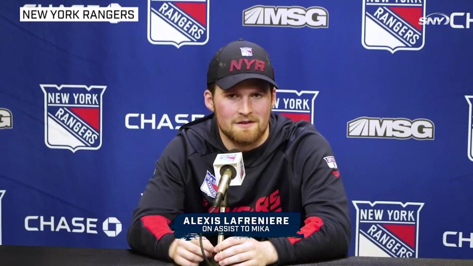 Lafreniere forbidden to give interview in French by GM Drury