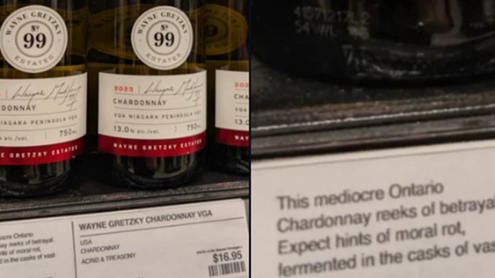 Wayne Gretzky's wine pulled from shelves in Canada