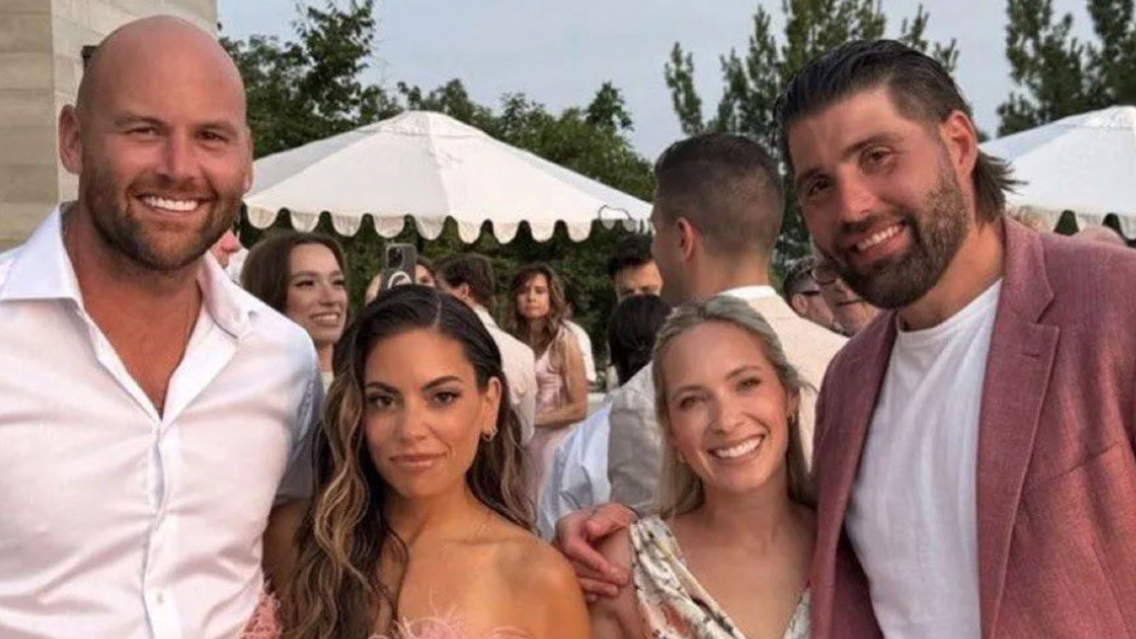 Leaked photos from Connor McDavid's wedding this past weekend