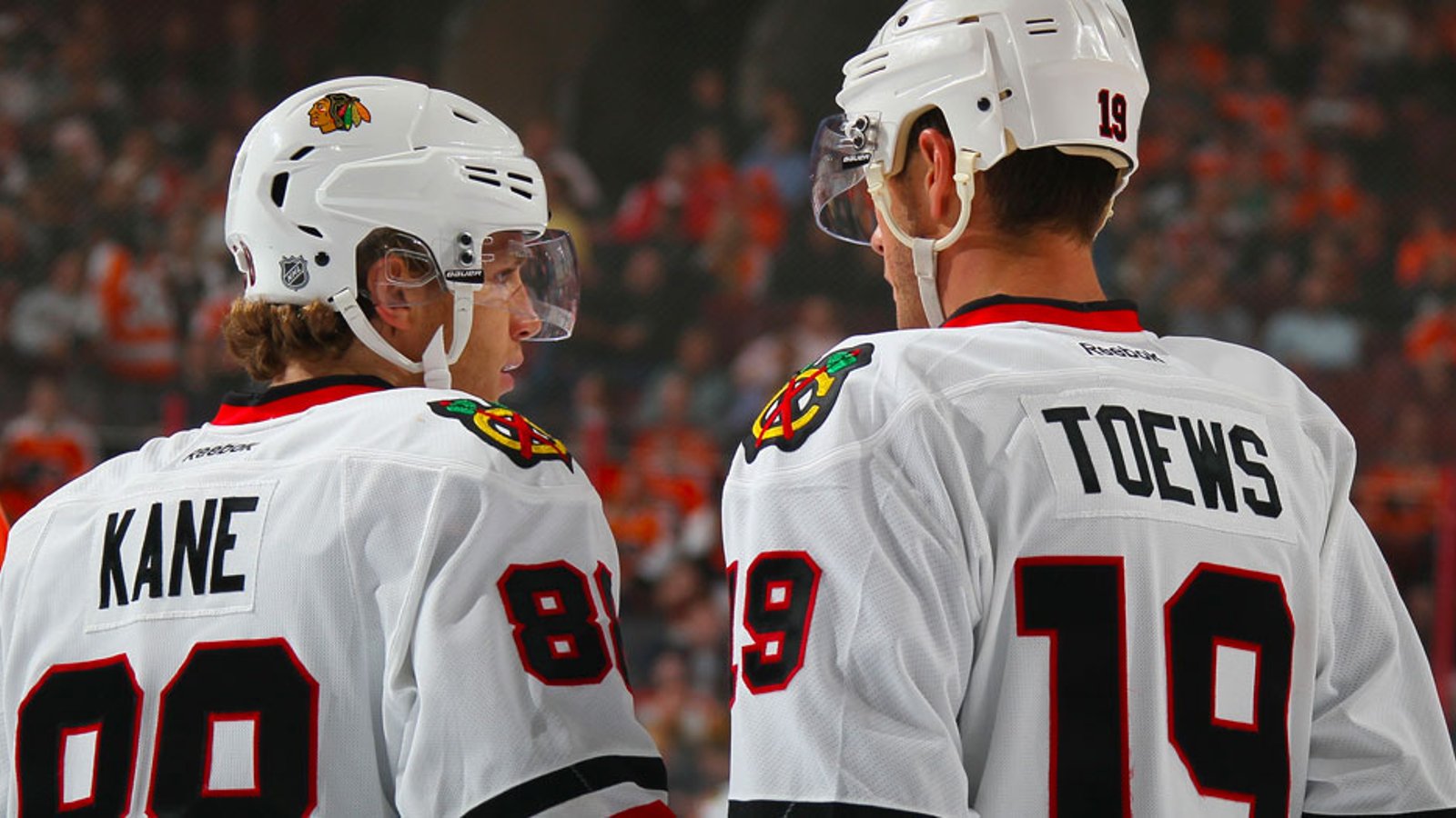 GM Kyle Davidson addresses reports that Patrick Kane and Jonathan Toews want out of Chicago