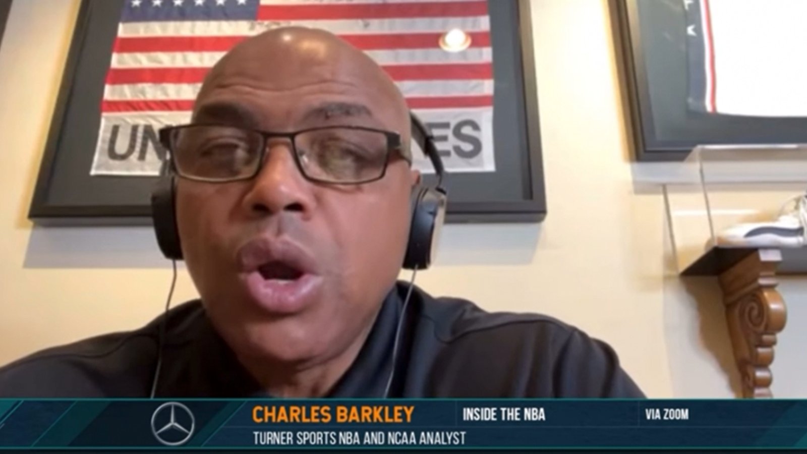 Charles Barkley gets NBA fans hyped for the Stanley Cup Playoffs