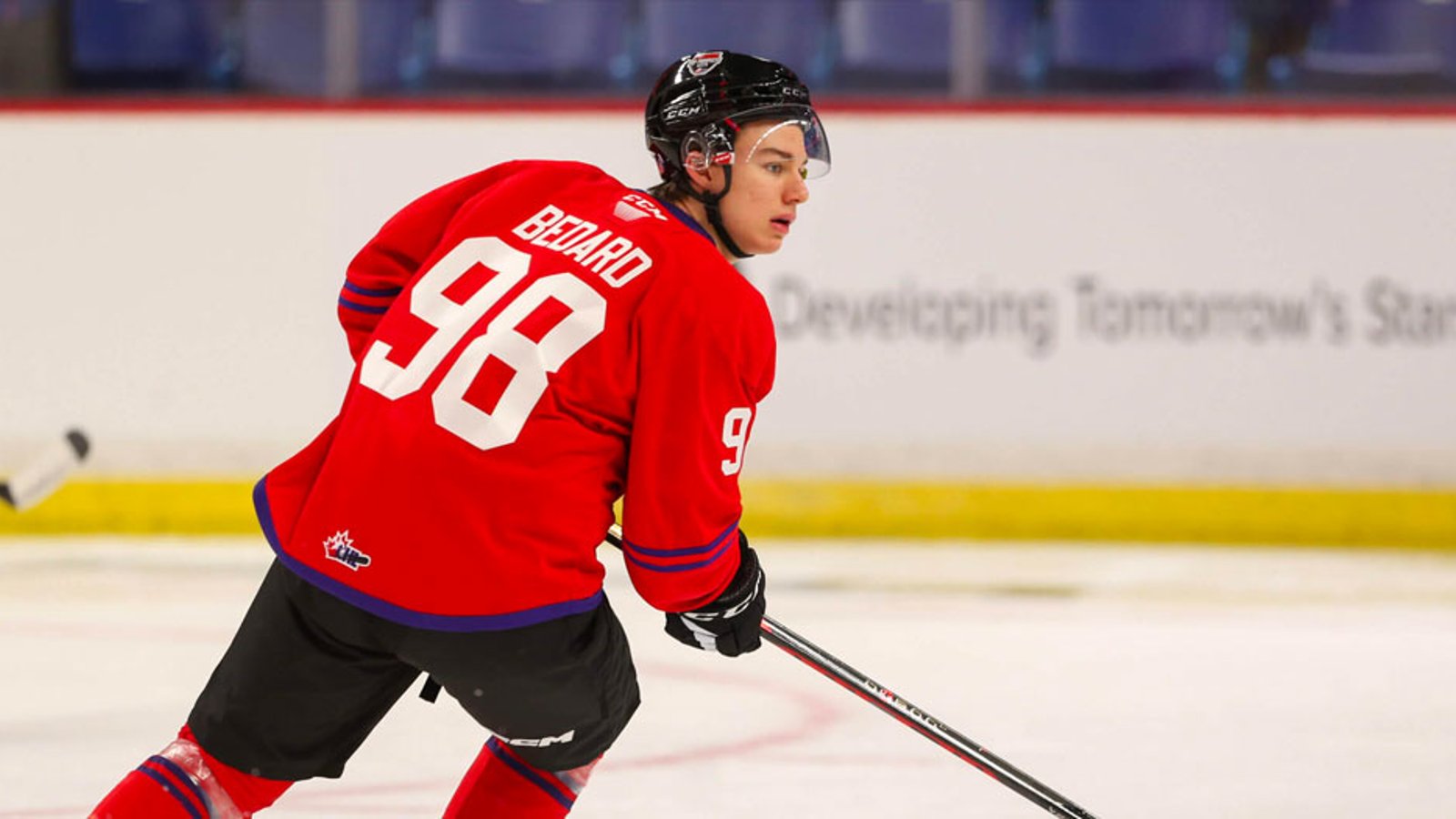 Connor Bedard forces Blackhawks' team bus to wait for him, as he gets extra work following practice 