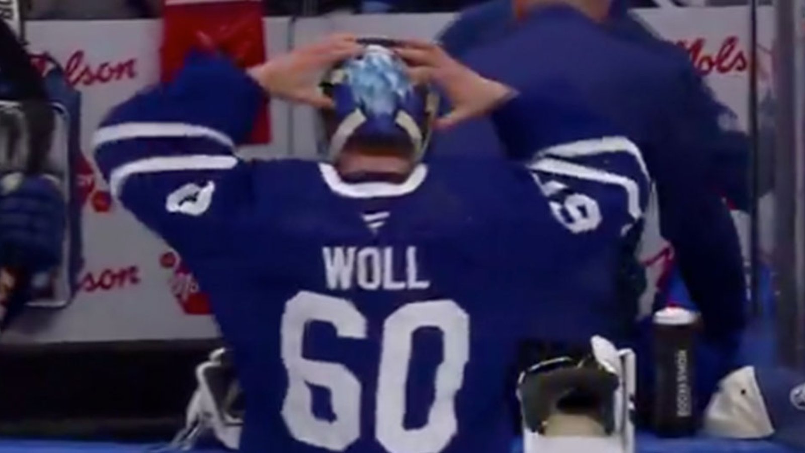 Shocking development with goalie Anthony Stolarz halfway through Game 1
