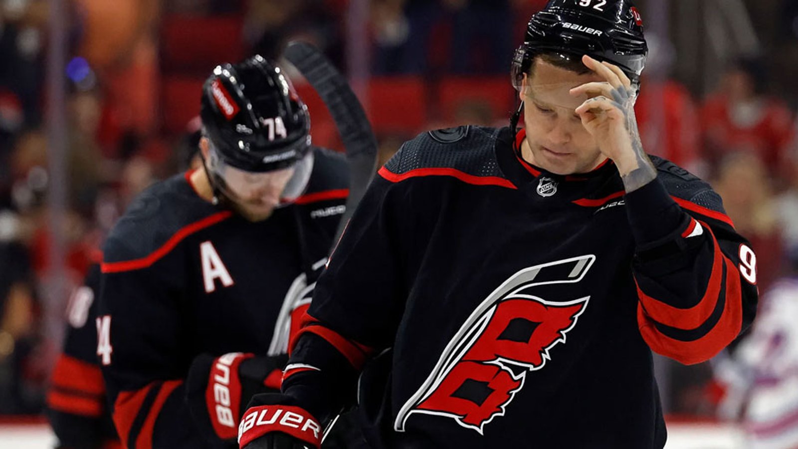 Hurricanes boo'ed off the ice by their fans after awful 1st period in Game 2