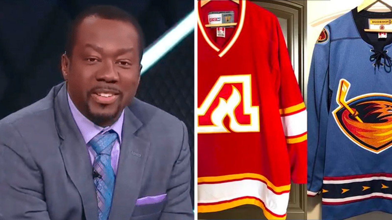 Reports that former NHLer Anson Carter is trying to bring the NHL back to Atlanta