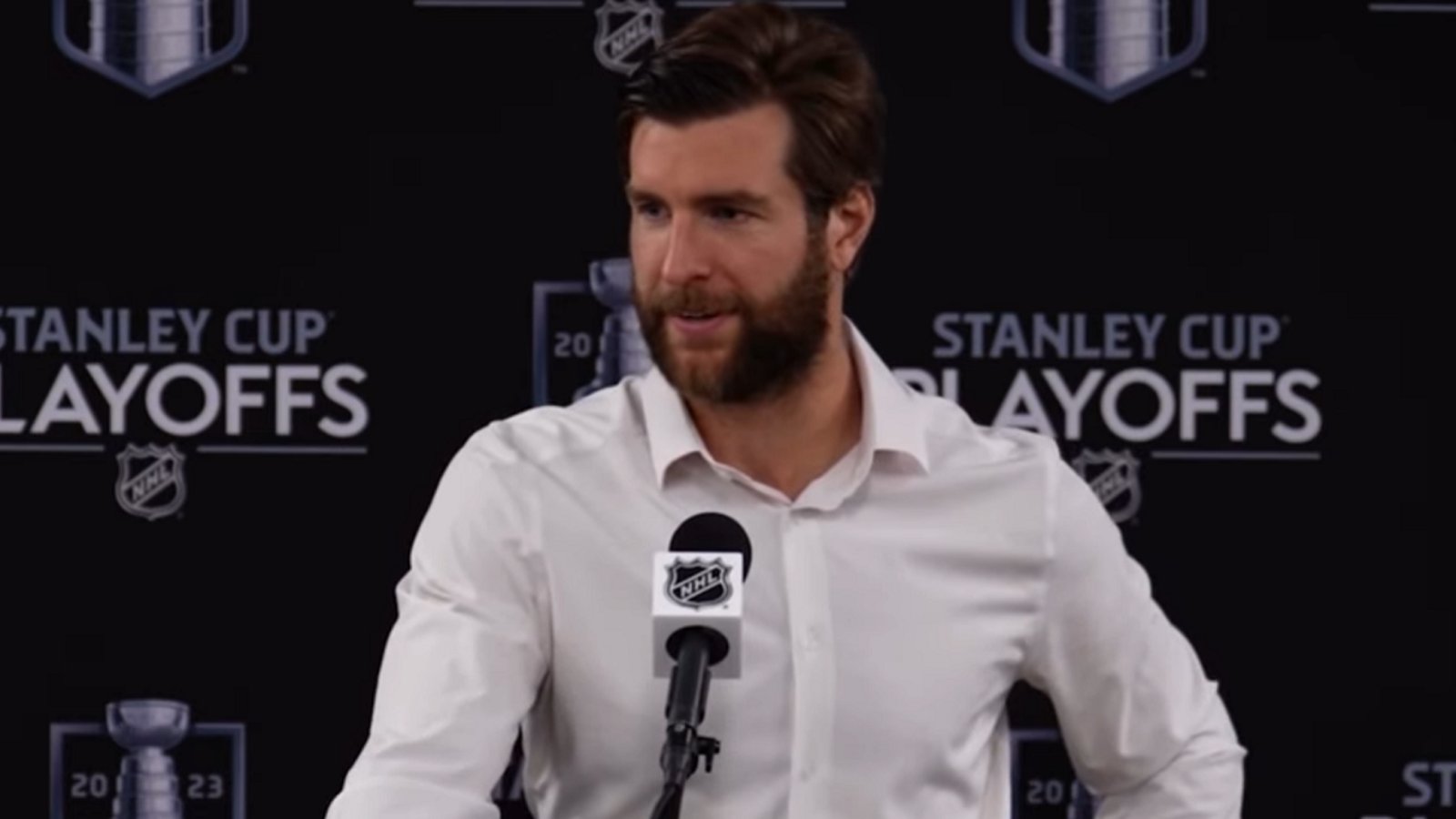 Pietrangelo calls out 'premeditated' attacks by the Oilers.