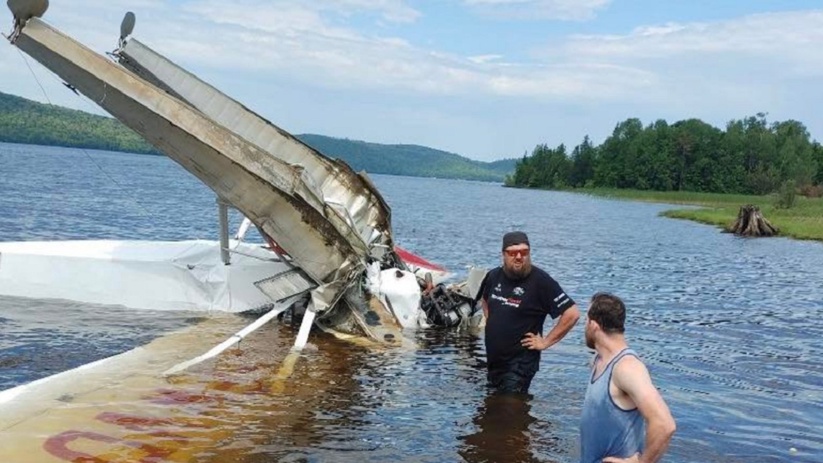  Paul Byron tells the true story of the plane crash rescue.