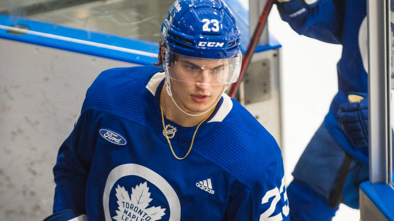 Maple Leafs’ Matthew Knies lands in monster trade rumours as Carter Hart lands on market