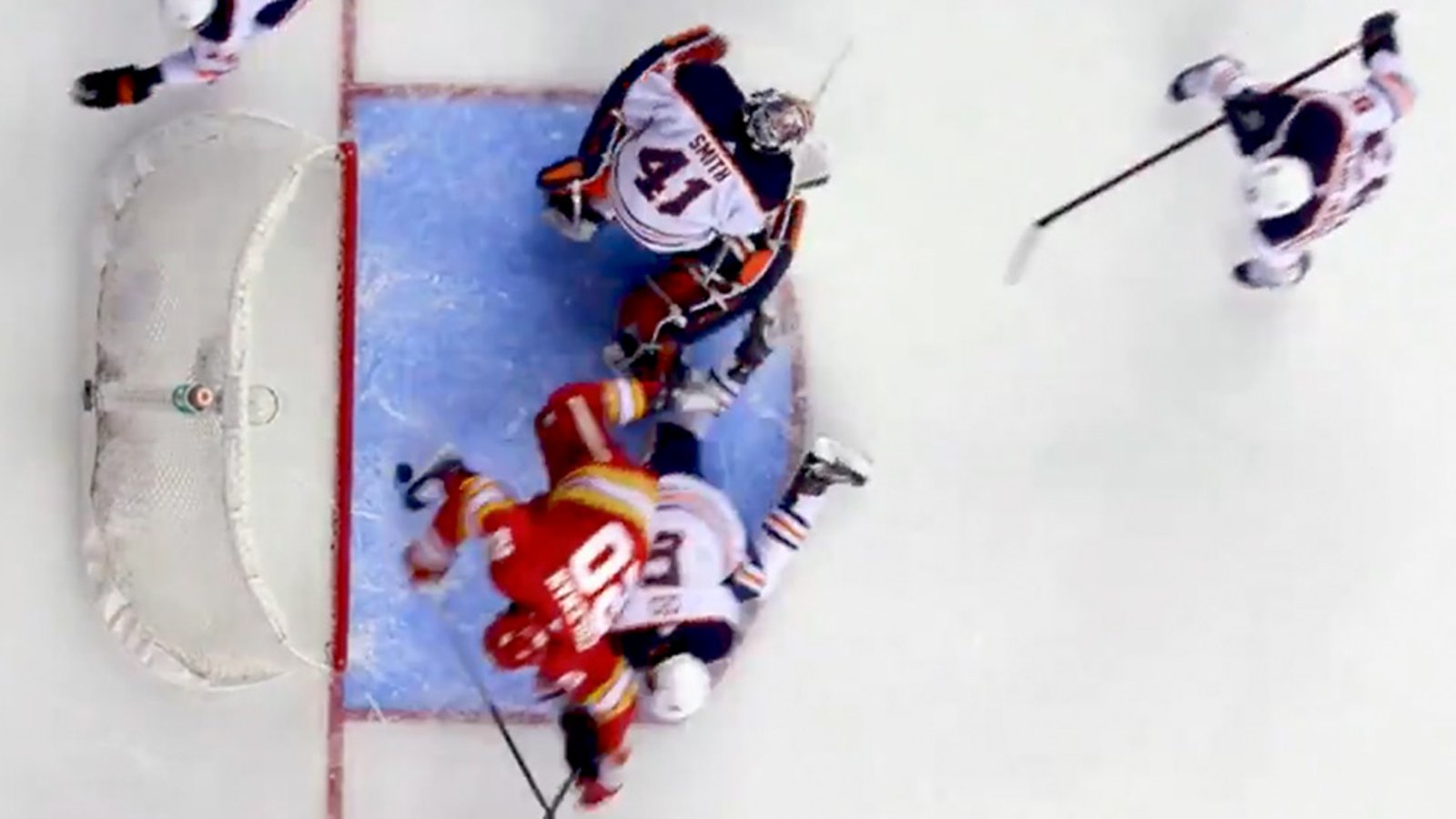 VIDEO: Calgary Flames robbed after Blake Coleman's go-ahead goal called back 