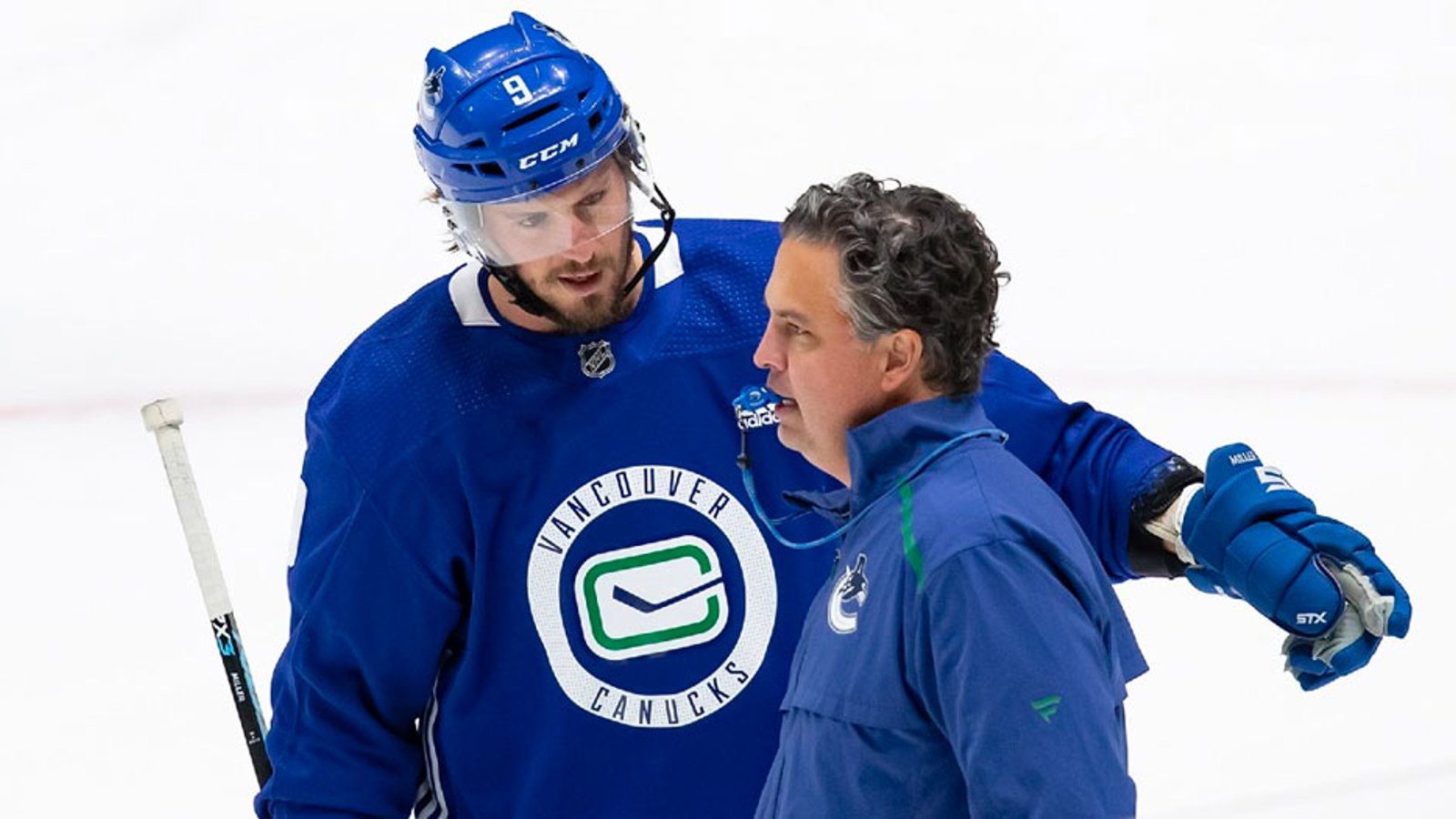 Things boil over as J.T. Miller screams at coach Travis Green during Canucks practice