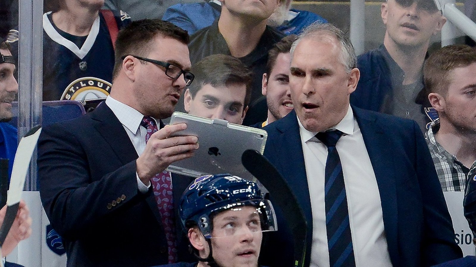 Blues make major changes ahead of Game 4 against the Wild.