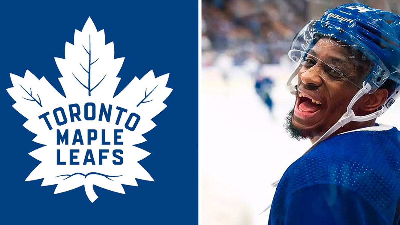 Wayne Simmonds appears to be back in the fold for the Leafs