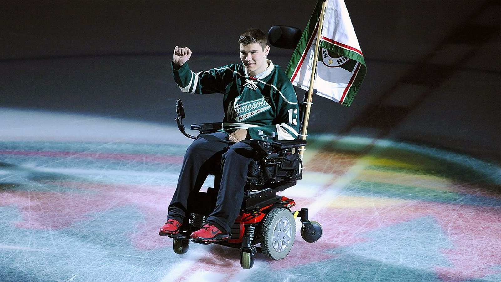 Paralyzed hockey player Jack Jablonski makes epic announcement